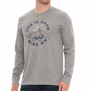 Life is Good NWT men’s S, long sleeve ATV